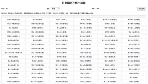 日本女性名字|日本名字产生器：逾7亿个名字完整收录 